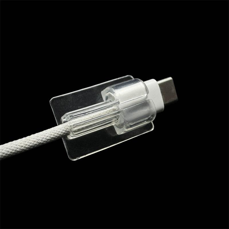 5 Stück Premium Transparente Kabelschutzhüllen Universal für Apple iPhone 15 14 16 Pro Max Samsung Xiaomi Langlebiges Ladekabel 5 PCS