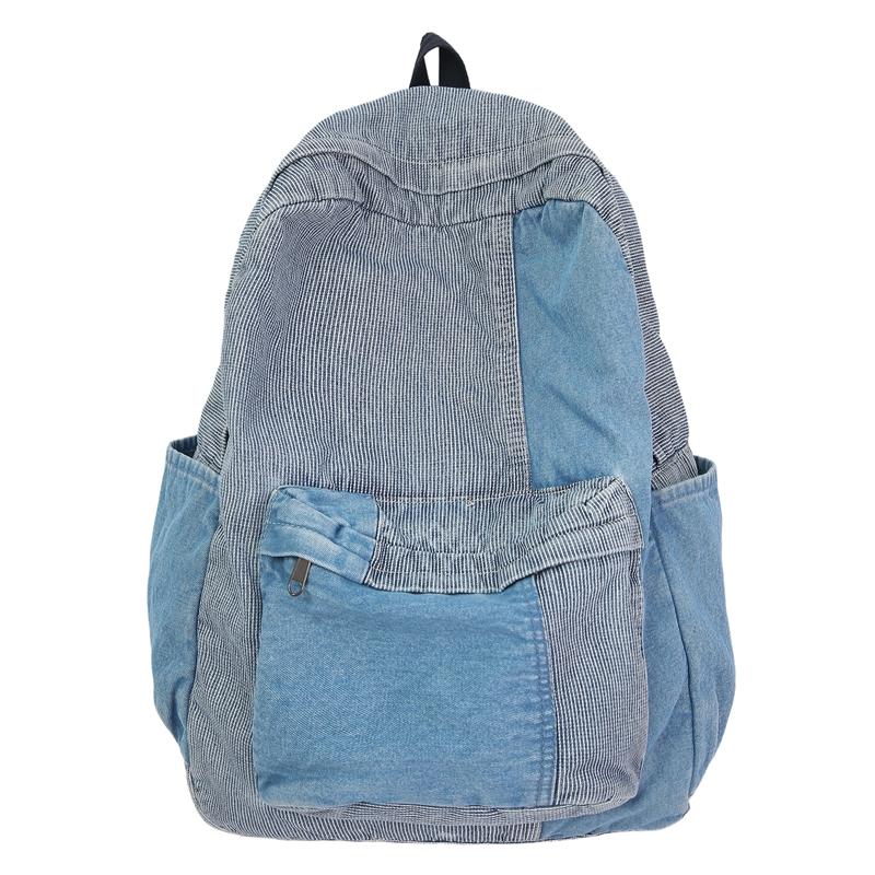 Jeans-Rucksack Damen Große Kapazität Schultasche Herren-Rucksack