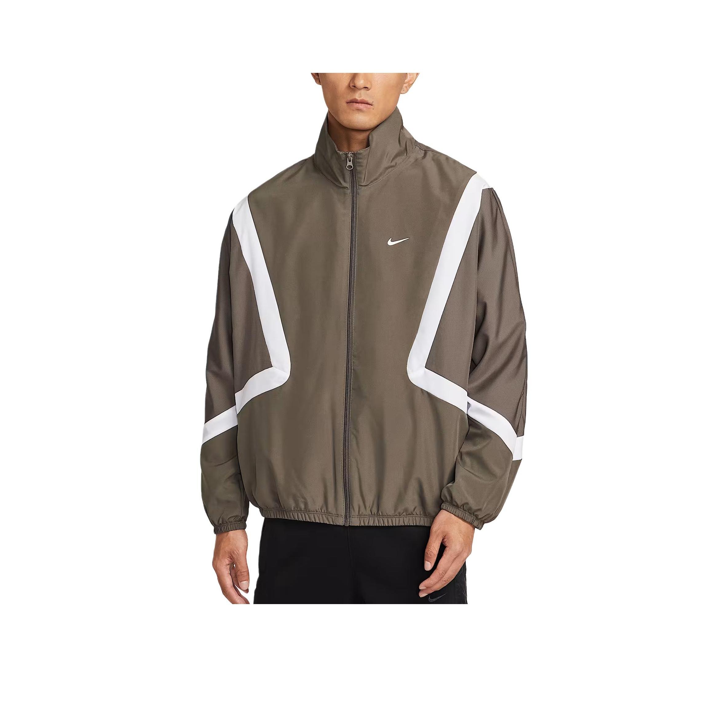 Nike Icon Woven Basketball Stehkragen Reißverschluss Locker Jacke Herren Jacke IM3355-004 M