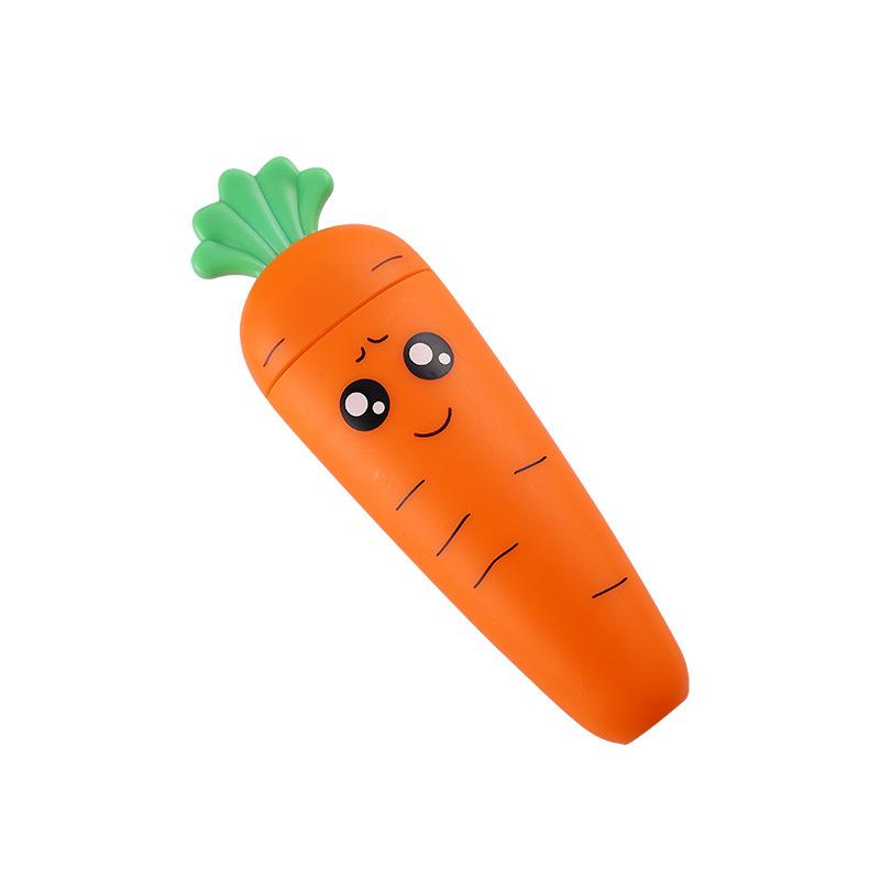Nette Cartoon Karotte Baby Gabel Löffel Gadgets Edelstahl Kleinkind Fütterung Geschirr Besteck Kinder Utensil Geschirr Carrot storage box