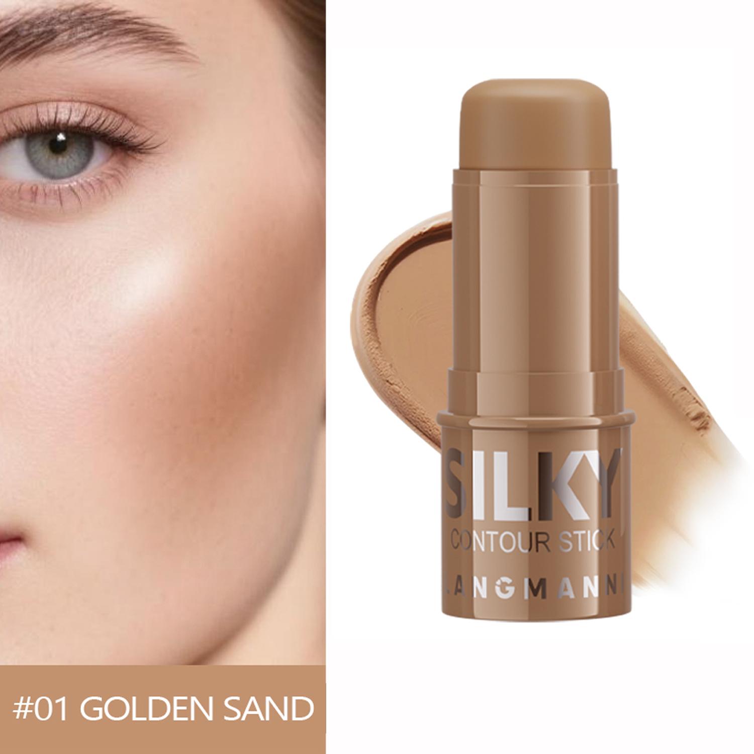 Gesichtskontur Bronzer Stick Gesicht Aufhellen Highlighter Stift Schimmer Highlighter Rouge Stick Concealer Creme Make-up Werkzeug Kosmetik