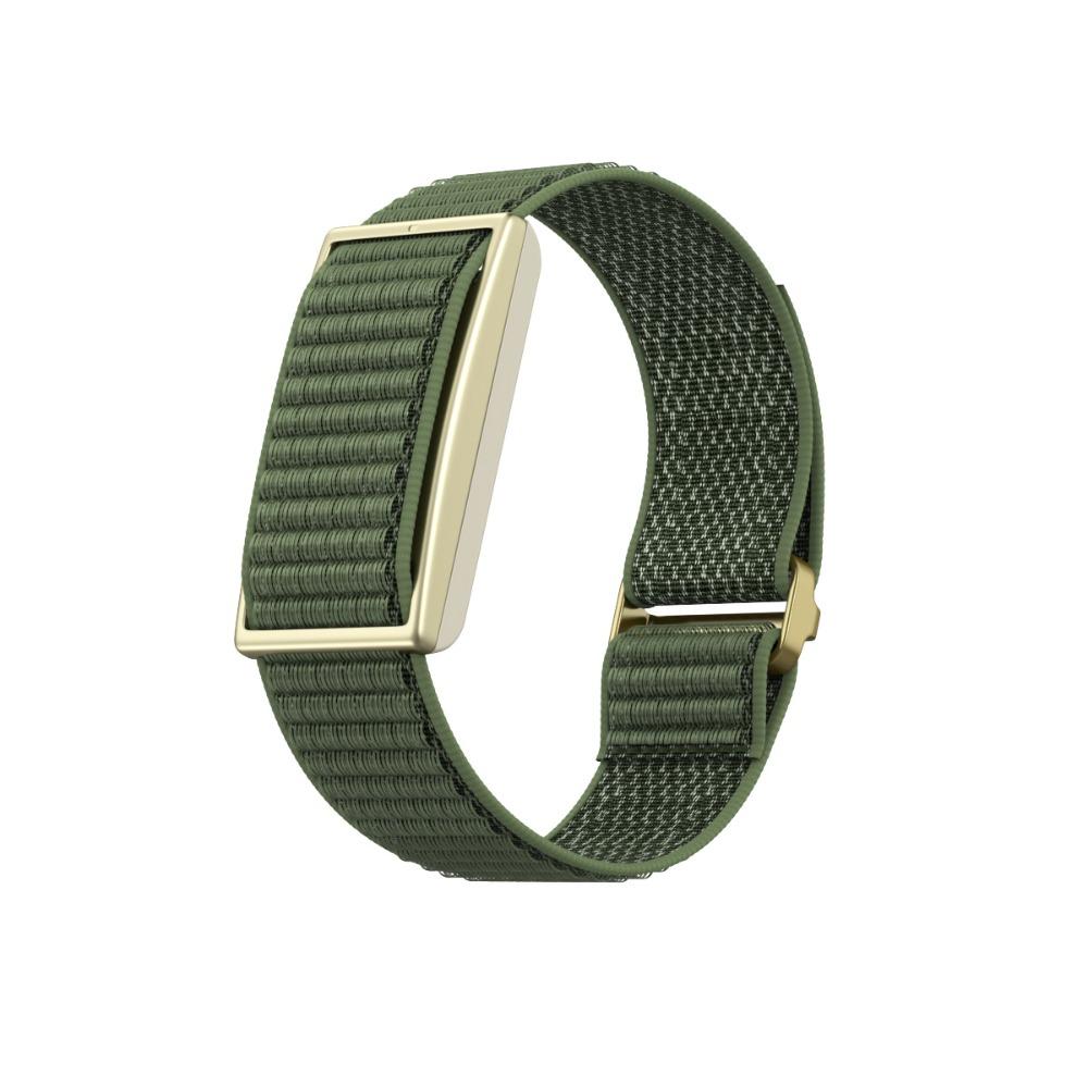 Schleifendesign Fitness-Tracker-Armband Verstellbares Ersatz-Armband für Polar Loop für Männer Frauen S grün