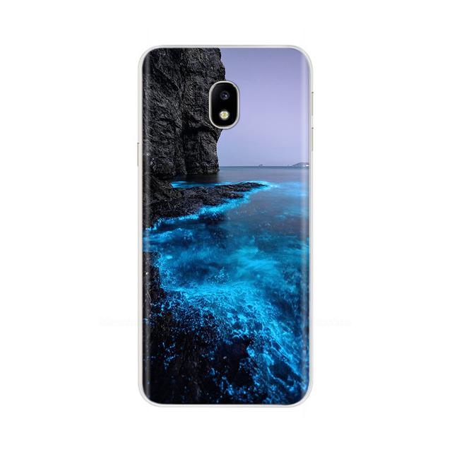 Silikon Fall Für Samsung Galaxy J3 2017 J330 J330f J3 Pro 2017 Eu Version Fall Malerei Stoßstange Für Samsung J3 2017 Abdeckung Fundas For Galaxy J3 2017