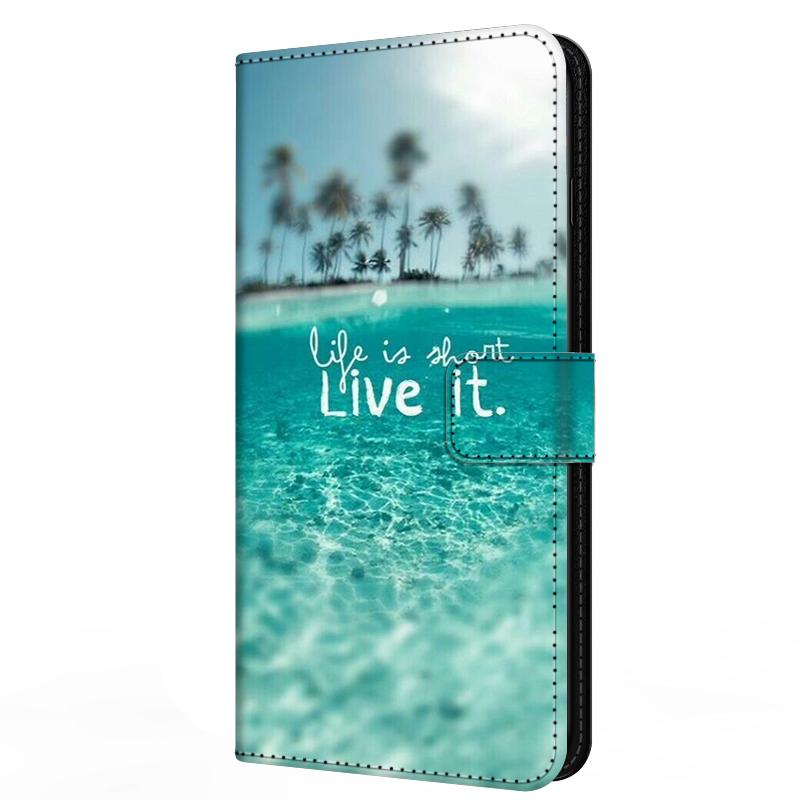 Flip Leder Hülle für Samsung Galaxy S24 S23 S22 S21 S20 FE S10 S10e S9 S10 Plus Magnetische Book Case Geldbörse Ständer Hülle GalaxyS10+ For Galaxy S23 Plus&Case & Strap beige