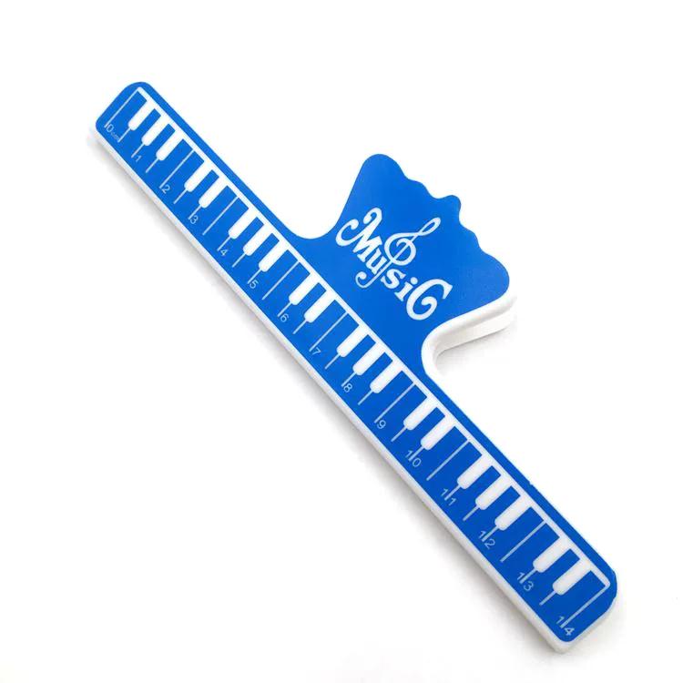 Notenklammer, Notenklammern für Buchseiten, Notenklammern, feste Klammern, Notenhalter für Gitarre, Violine, Klavier, Musikinstrumente, Zubehör blau
