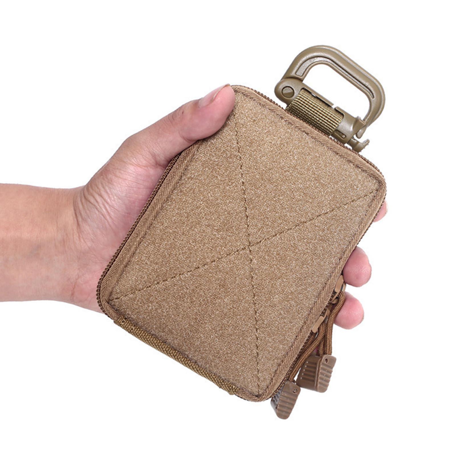 Aufbewahrungstasche für den Außenbereich, tragbare kleine Tasche, Hüfttasche für Militärbegeisterte, multifunktionales Werkzeugset One Size khaki