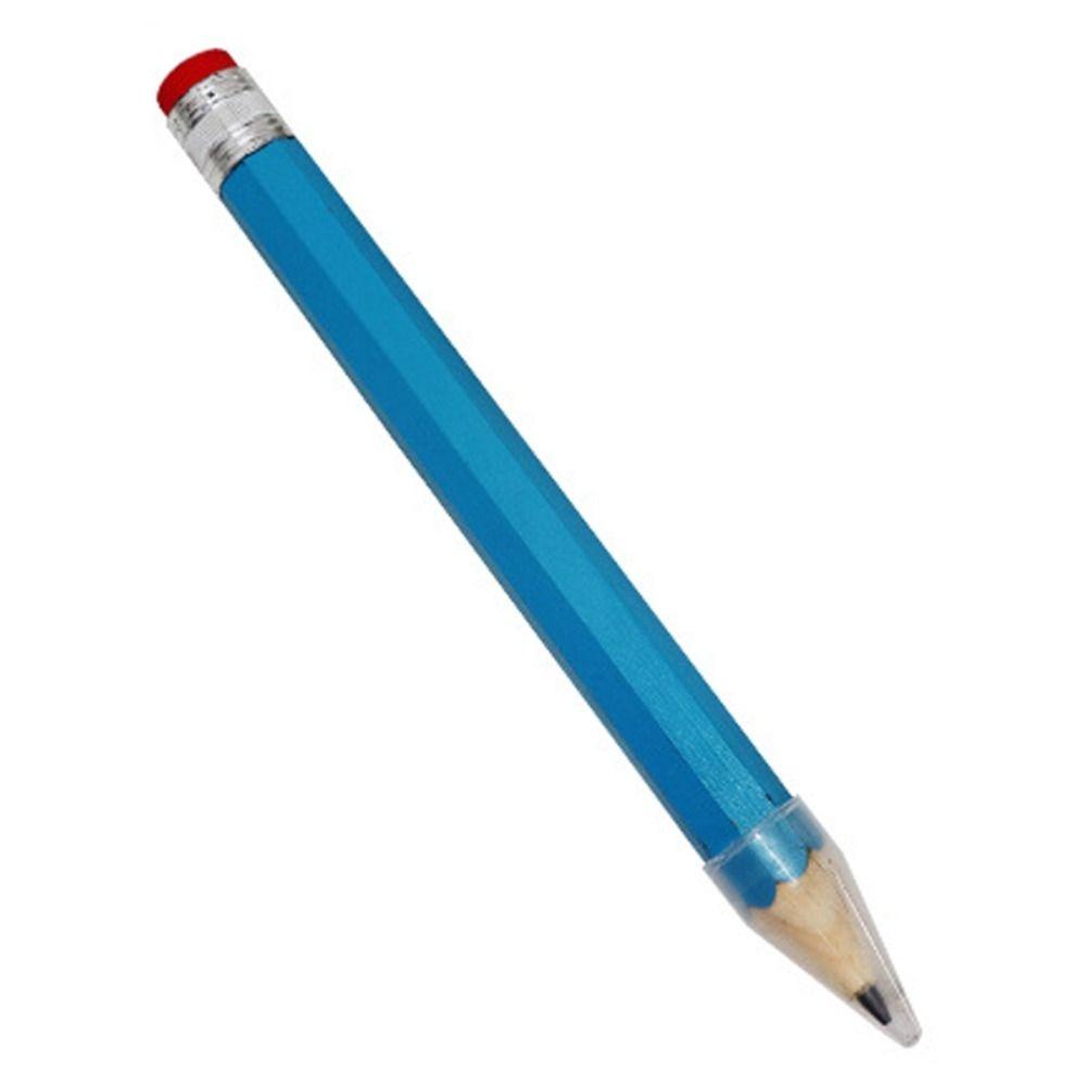 Mit Radiergummi Riesiger Bleistift 18/35CM Großer Holzbleistift Hohe Qualität Riesiger Bleistift Künstler Blue 35cm