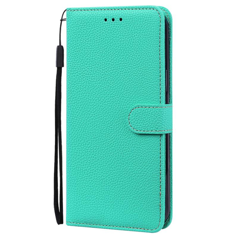 A22 Hülle für Samsung Galaxy A22 Hülle A225F Leder Flip Wallet Hülle für Samsung A22 5G Hülle A226B Weiche TPU Abdeckung Coque Fundas A22 4G SM-A225F himmelblaue