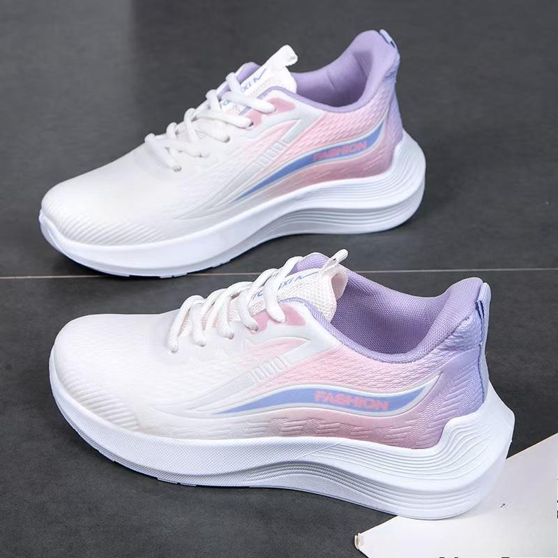 Neue Laufschuhe, Sport- und Freizeitschuhe, Atmungsaktiv, Bequem, Leicht und Laufschuhe für Damen 37 violett