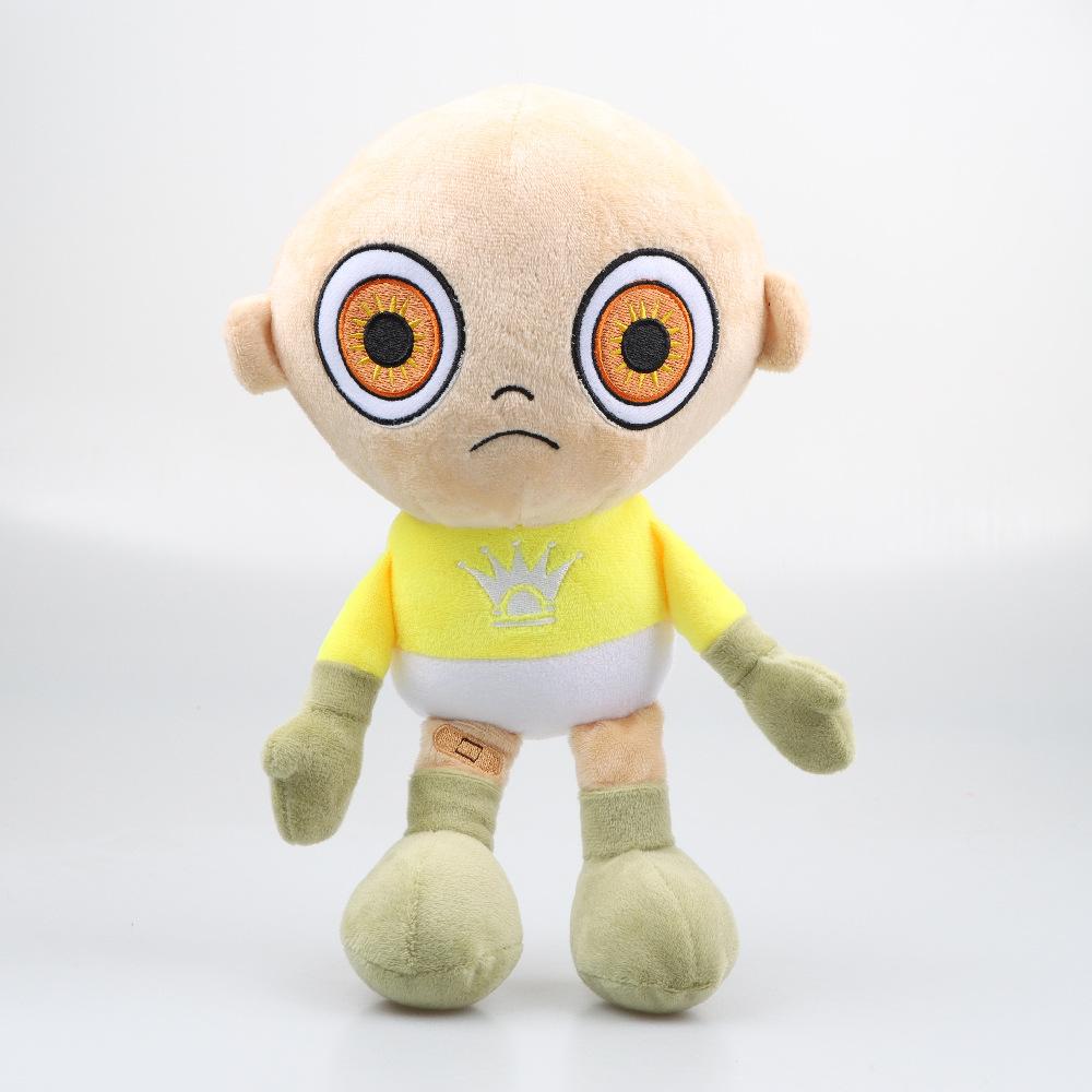 Das Baby in der gelben Baby-Plüschtier-Puppe-Cartoon-Puppe 28cm