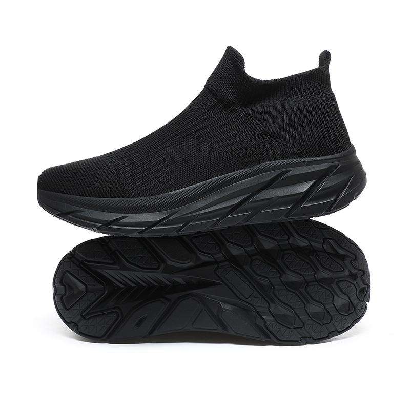 Superleichte Herren-Tennisschuhe, atmungsaktive Herren-Sportschuhe, modische Herren-Freizeitschuhe, Wanderschuhe, Outdoor-Sneakers, weiche flache Schuhe, Damenschuhe 41 schwarz
