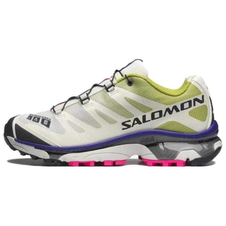Salomon XT-4 OG Bequeme Vielseitige Synthetisches Leder Atmungsaktiv Low-Top Laufschuhe Unisex Laufschuhe Vanille 476848