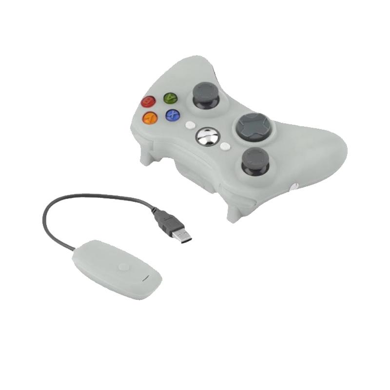 VAORLO 2,4G Wireless Gamepad Für Xbox 360 Konsole Controller Empfänger Controle Für Microsoft Xbox 360 Spiel Joystick Für PC win7/8/10 weiß