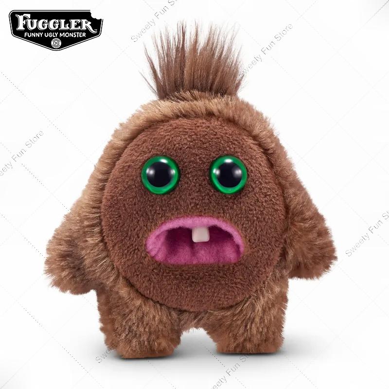 Original Fugglers Hässliche Monster Plüschtier Niedliche Monster Baby Fuggs Kuscheltier Plüschpuppe Kawaii Mini Monster Geburtstagsgeschenk Für Kinder brown
