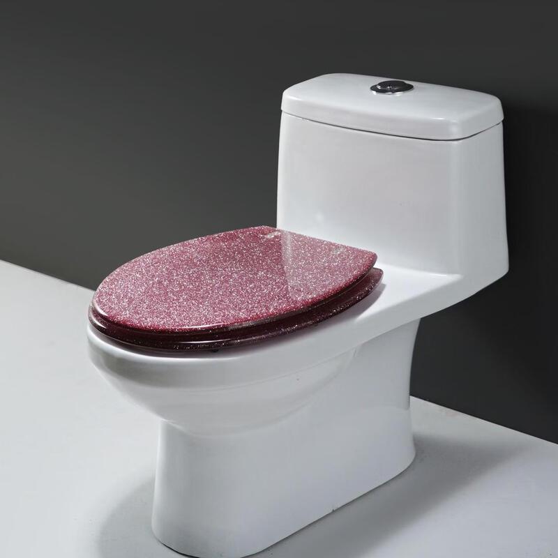 MDNG Starlight Harz-Toilettensitz mit langsamer Schließung