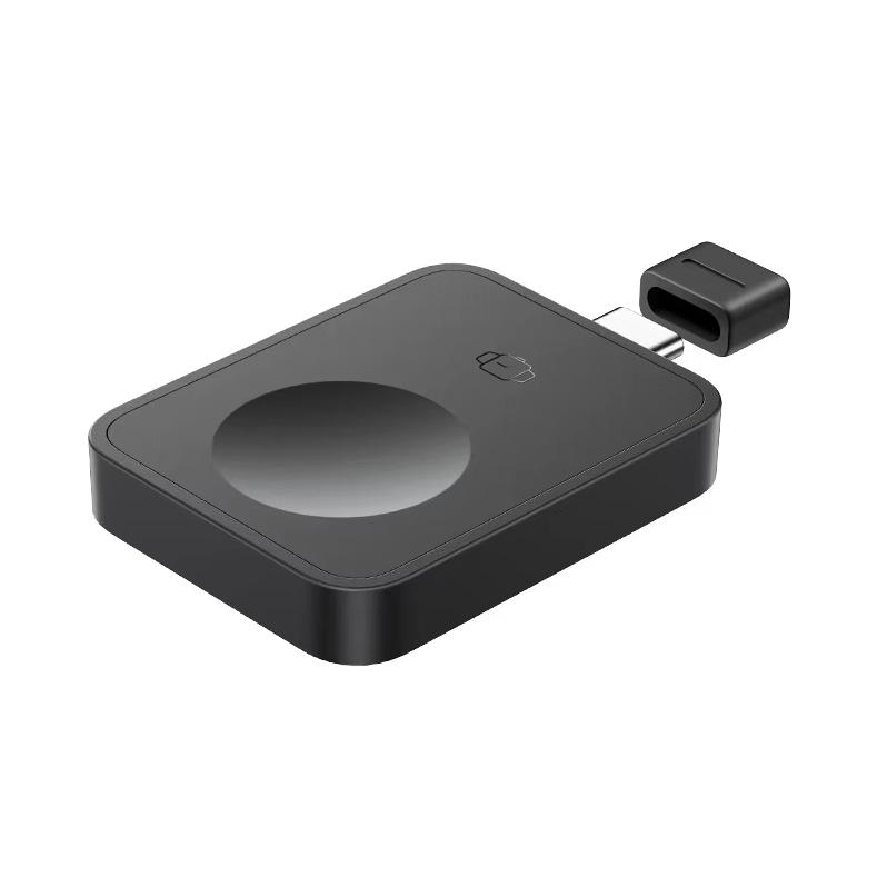 Baseus MagPro Magnetisches Apple Watch Kabelloses Ladegerät 2,5W Geeignet für Apple Watch 10/9/8/7/6/5/4/3/2/SE/Ultra schwarz