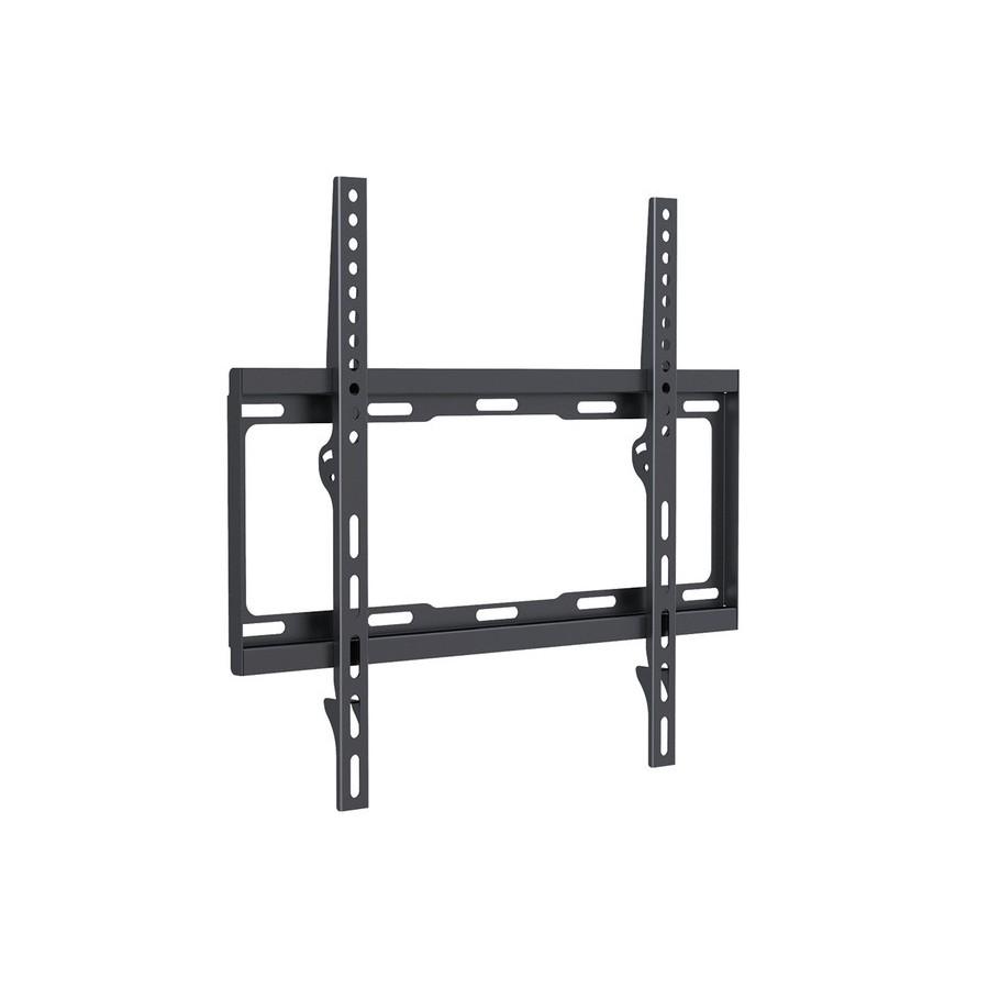 Flache TV-Halterung für LCD-Fernseher mit einer Diagonale von 32 bis 55 Zoll, AQ VisiON schwarz