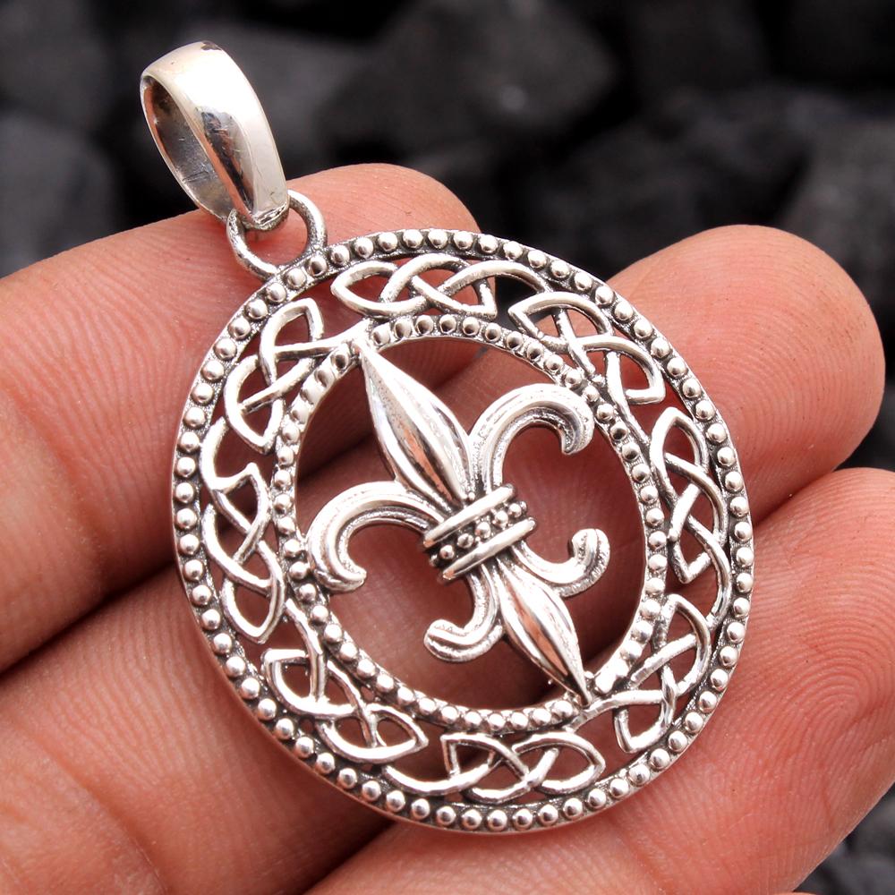 Silberschmuck, handgefertigter Anhänger, 925 Sterling Silber, Silber Charm Schmuck, Geschenk für sie white