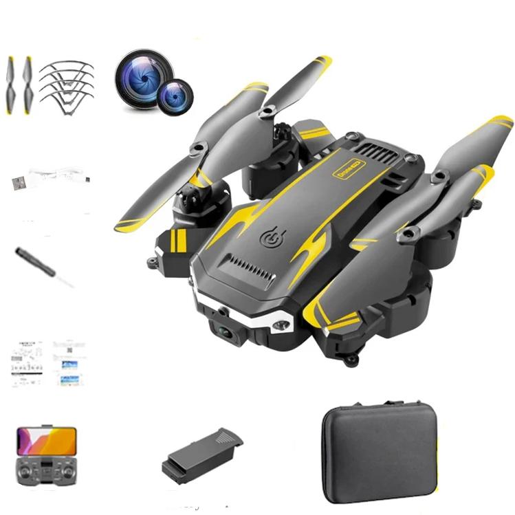 Neue S6 HD Drohne Luftaufnahmen Hindernisvermeidung Quadcopter Hubschrauber Fernbedienung Drohne Spielzeug Fernbedienung Flugzeug für Kinder 1 battery gelb