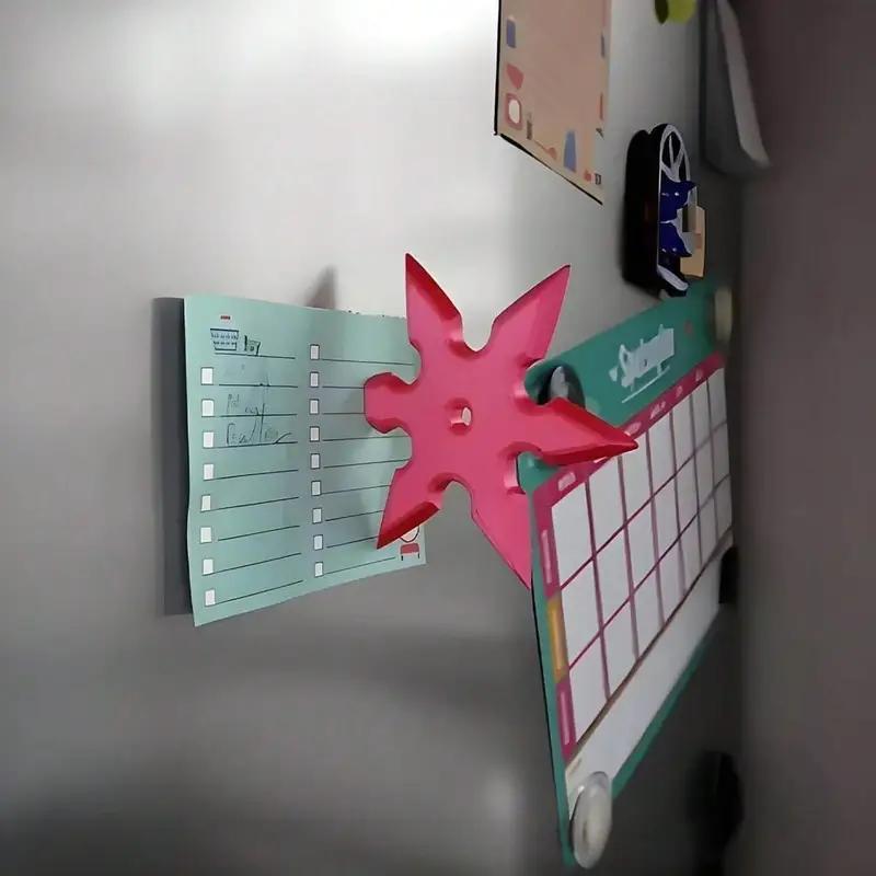 3D Kreativer Kühlschrankmagnet Lustiges Messer Axt Ahornblatt Kühlschrankmagnete Kühlschrank Mikrowelle Magnetaufkleber Heimdekoration 1PCS