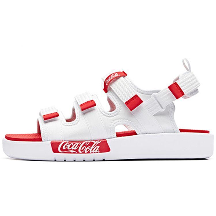 Coca-Cola, Anta Coca-Cola X Anta Strandsandalen Damen Sandalen Weiß 92926971A-9 38.5