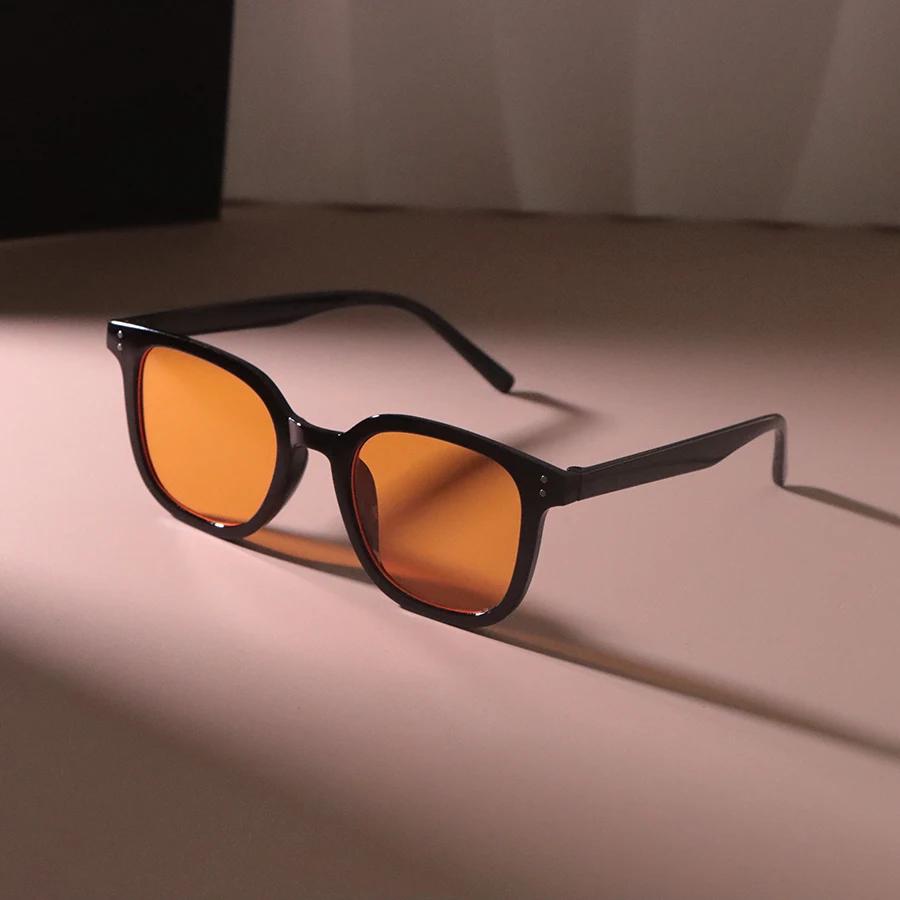 Elegante quadratische Sonnenbrille für Damen und Herren, lässige Sonnenbrille, stilvoll, verspiegelt, Retro, für draußen, Sonnenbrille Oculos De Sol Other