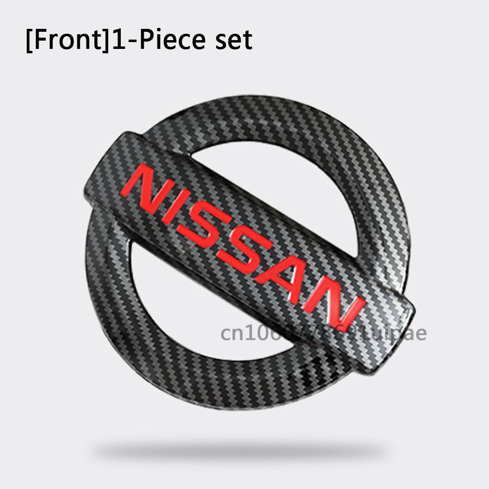 Auto-Emblem-Aufkleber für Nissan X-TRAIL JUKE QASHQAI SENTRA ALTIMA KICKS MURANO Lenkrad Frontgrill Kofferraum-Emblem Zubehör X-TRAIL 2014-2023