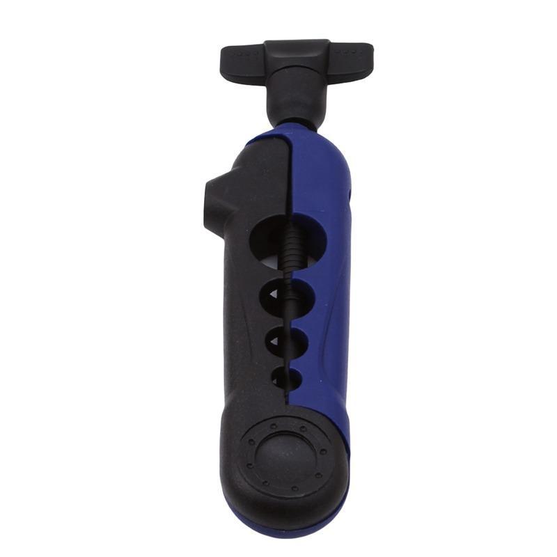 Angelschnur-Spooler, verstellbar für verschiedene Größen, Angelruten-Spulen-Rollenwickler, Spulenschnur-Wickler blau