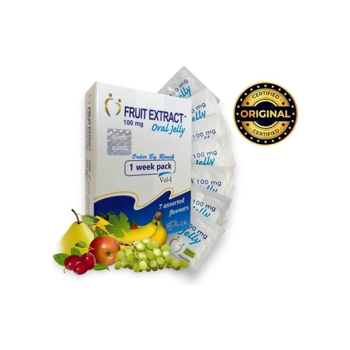 Fruchtiges Oral Jelly Vol-1 – Leistungsunterstützung für Männer 1 Pieces