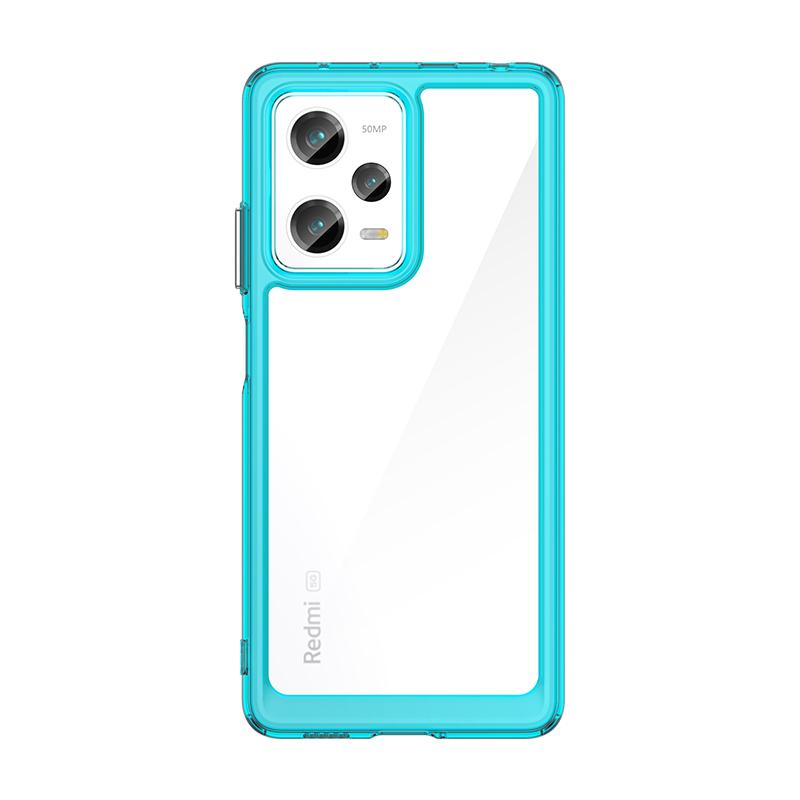 Für Xiaomi Redmi Note 12 Pro Plus Hülle Luxus Silikon Klar Stoßfest Cover Redmi Note 12 Pro Plus Turbo 11S 11 Pro Plus Hülle Redmi Note 12 Pro 5G see-blaue