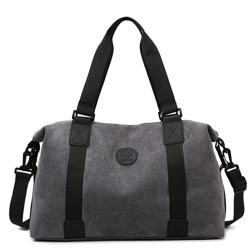 Handbag - Fitness Bag - Large Capacity - Fashionable - Short-distance Travel Bag grau