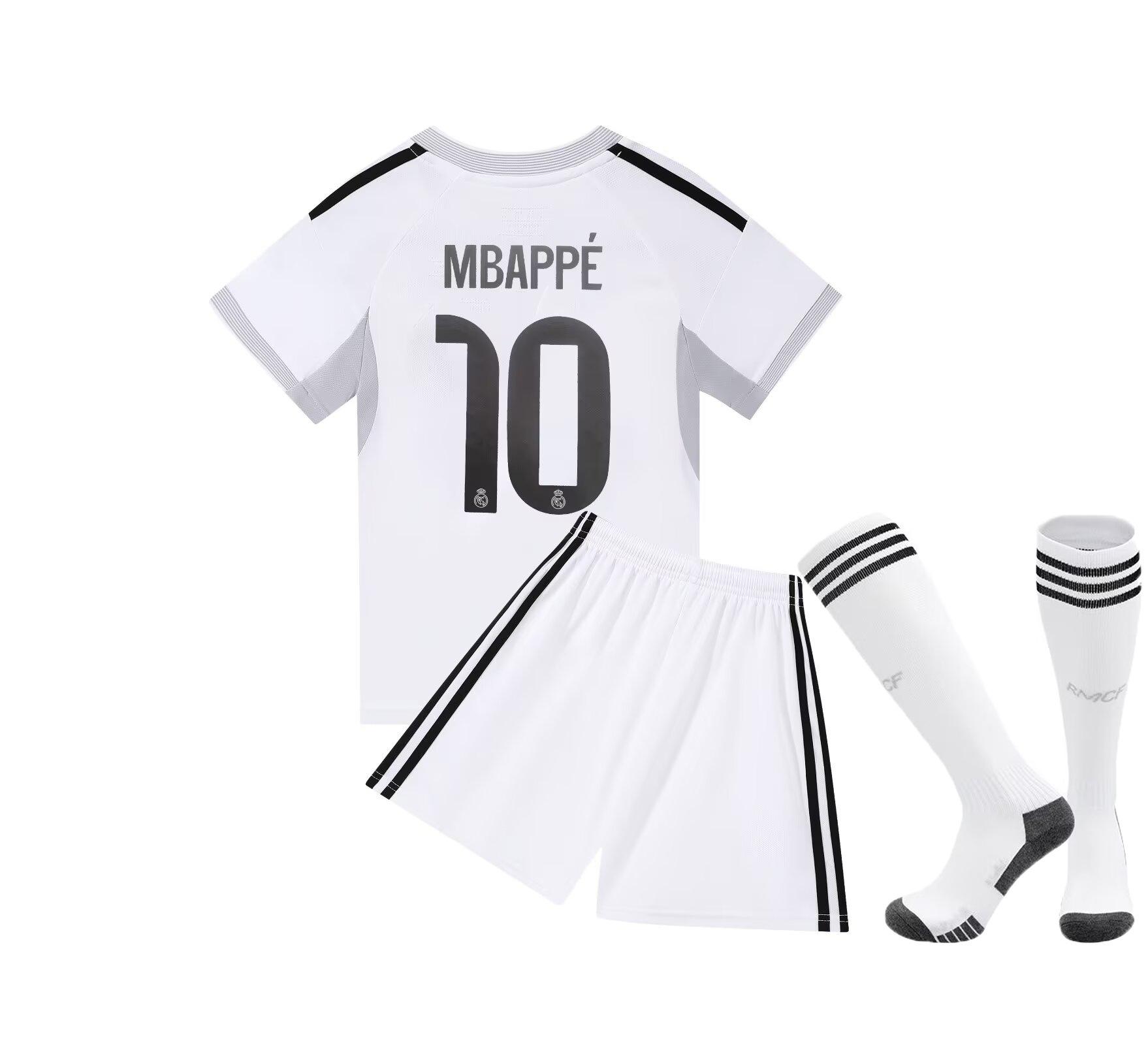 25-26 Royal M Heimplatz Weiß Nein. 10 Fußballtrikot Kinder-Trikot Kinderkleidung Erwachsenengröße 14-3XL 20 yards / 120