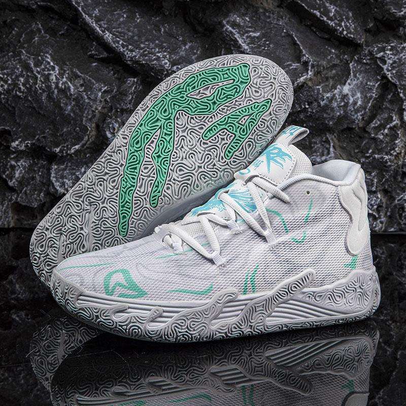 Sommer Herrenmode Hochwertige Basketballschuhe Atmungsaktive Sportschuhe Tennis Sneakers 38 weiß