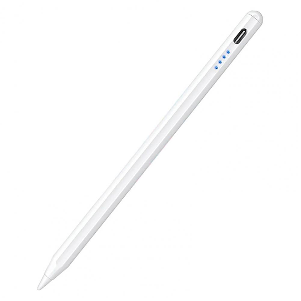Bluetooth Stylus Pen Typ-c Schnellladung Kapazitive Stylus Pen für Android Multifunktional zum Zeichnen zum Planen für Tablet weiß