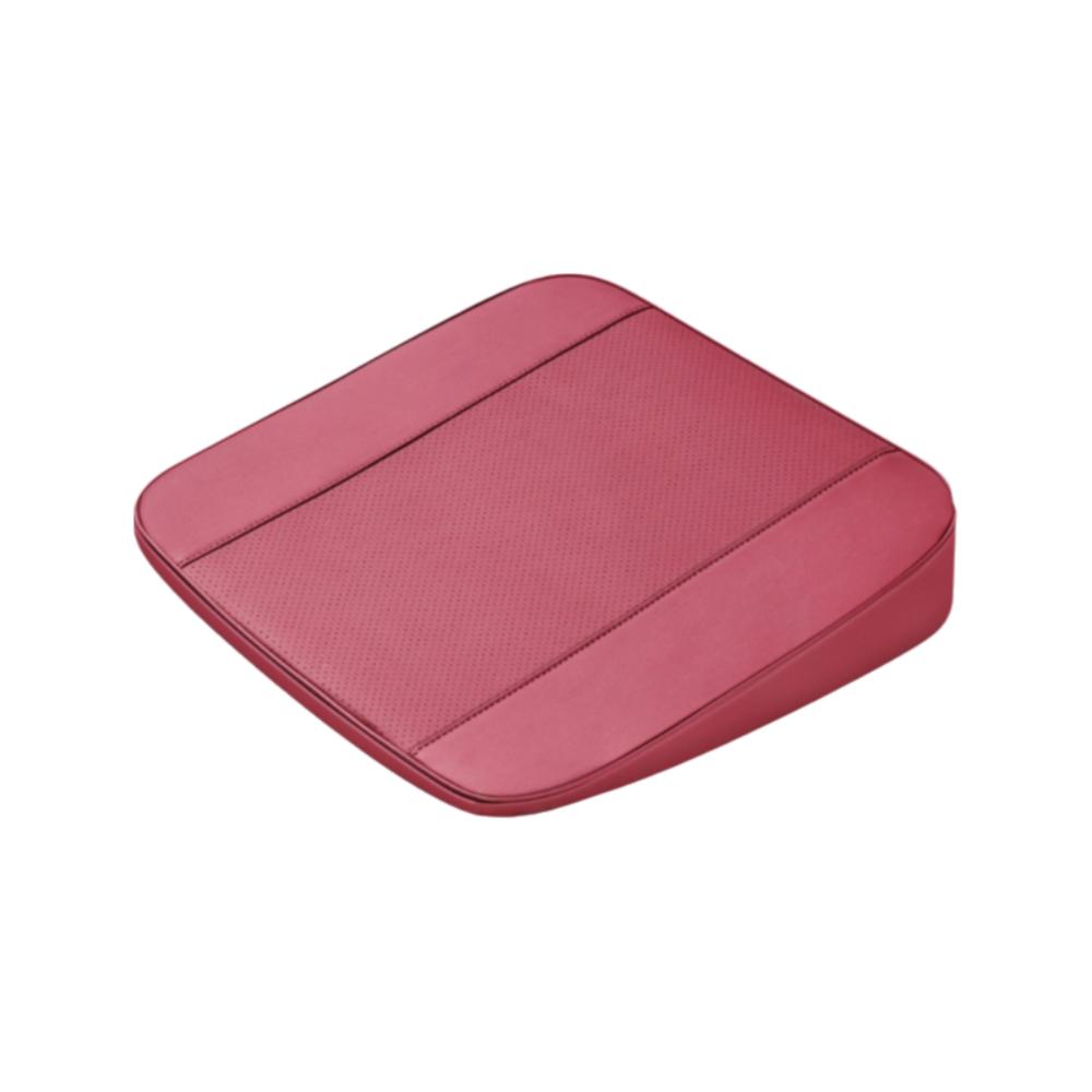 Ergonomisches Design Autositzkissen Verbesserung der Sicht beim Fahren Keilkissen für Autositz rot