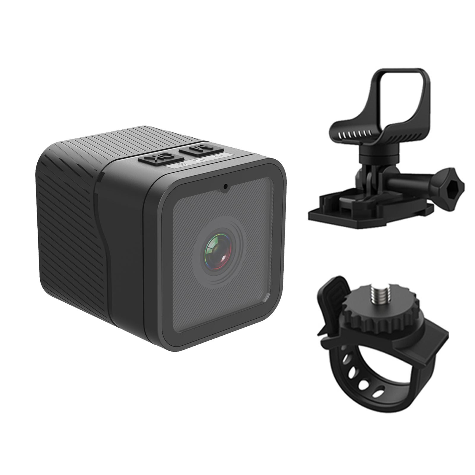 1080P Multifunktionale Radfahren Kamera Fahrrad Kamera Outdoor WiFi Sport Kamera Wasserdicht Eingebaute schwarz