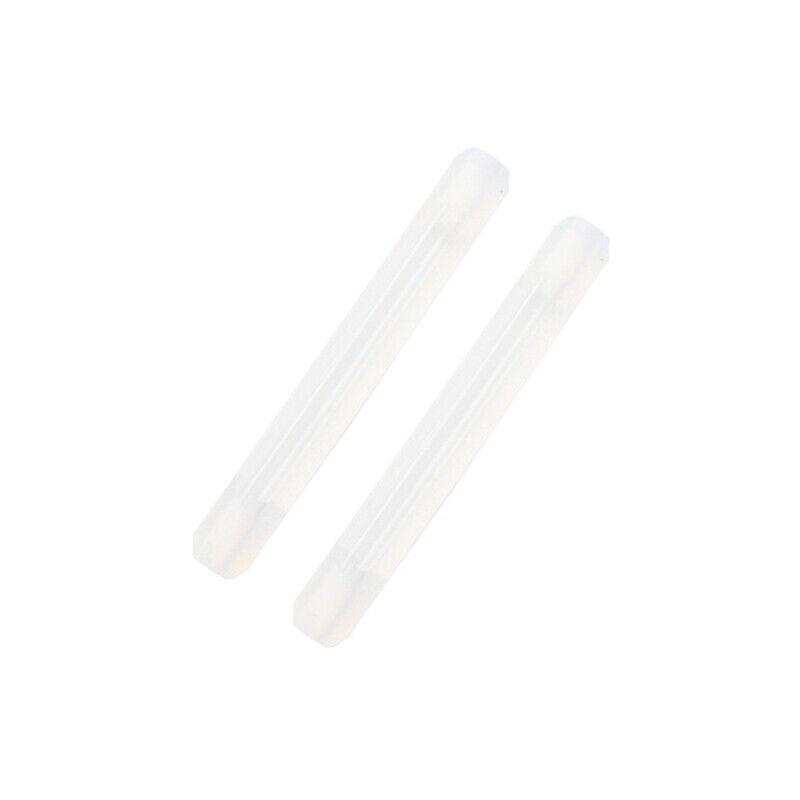 Brillen Sonnenbrille Brillen Anti-Rutsch-Abdeckung Ohrbügel Silikon Beine Ärmelhalter 3pairs weiß