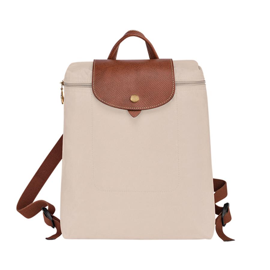 Outdoor-Freizeitrucksack Verstellbare Träger Damen-Schultasche Faltbare wasserdichte vielseitige Rucksäcke Kosmetik-Organizer-Taschen weiß