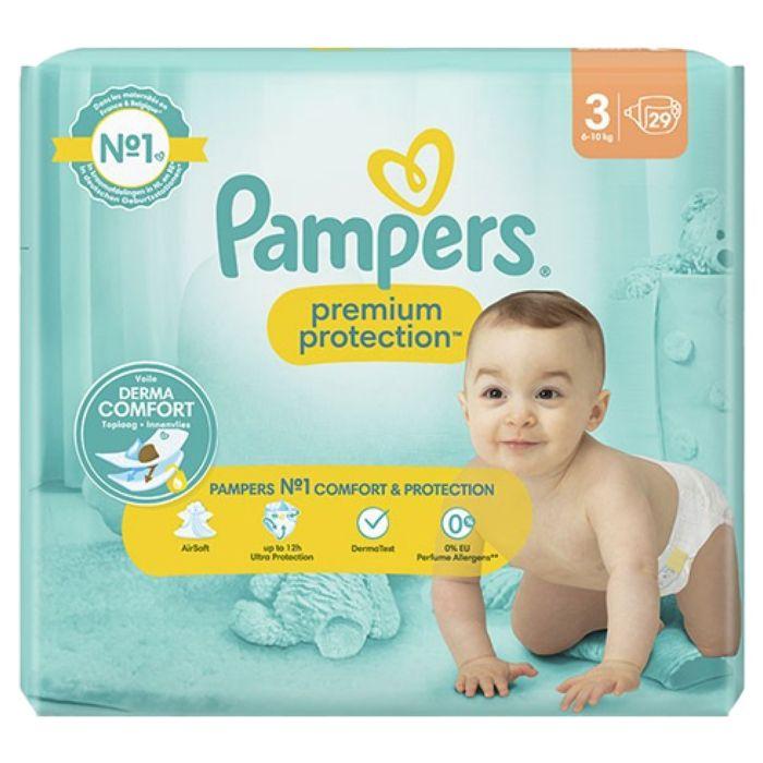 Pampers Premium Protection T3 29 Windeln (6-10 kg)