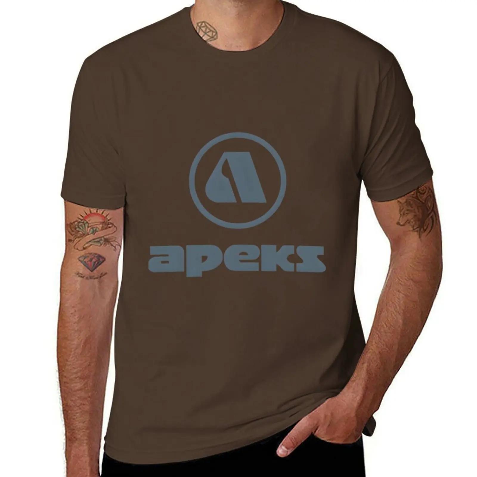 Apeks Tauchausrüstung T-Shirt schlichte Anime-T-Shirts Sommerkleidung T-Shirts Grafik-T-Shirts Übergrößen T-Shirts für Männer 4XL