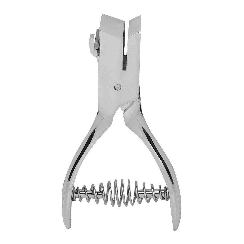 Handheld Locher Slot Puncher Karte Oval Locher Werkzeug Einzel Locher Papier Handwerk