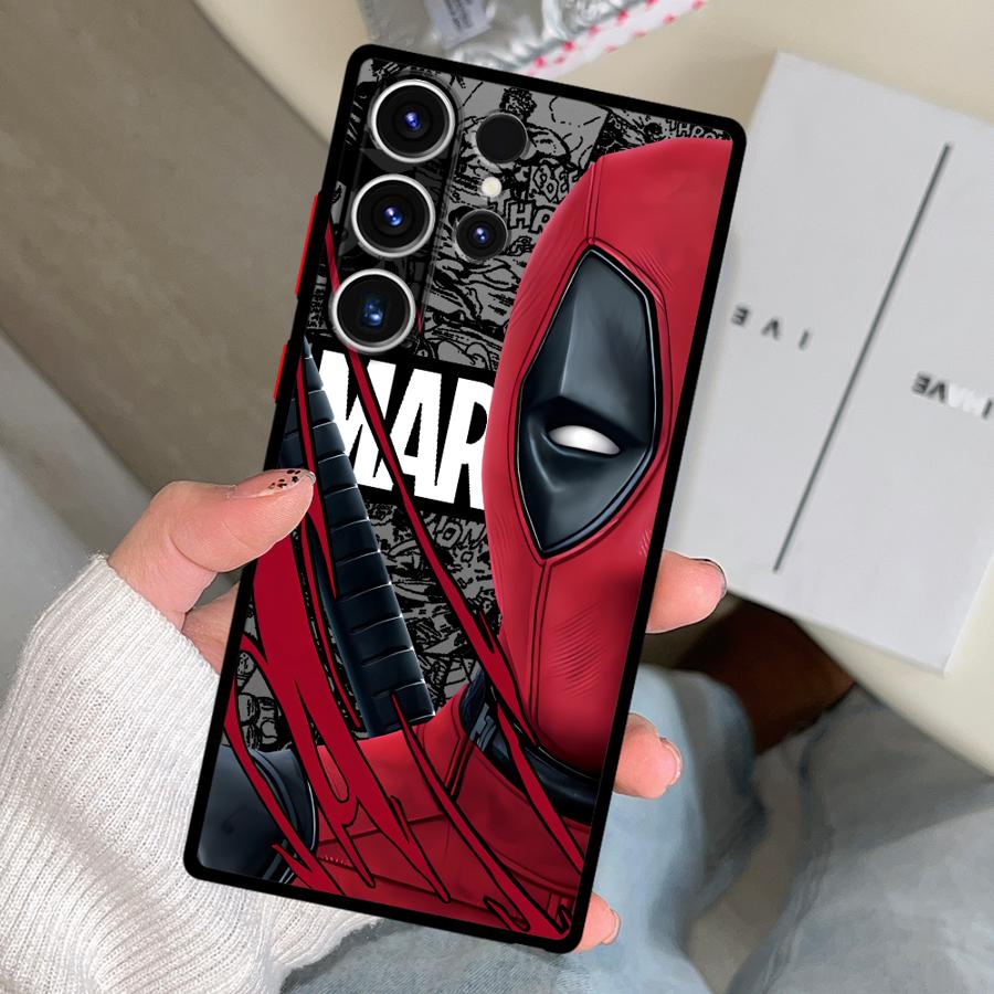Handyhülle Case für Samsung Galaxy S26 S25 Ultra Note 20 10+ S22 S23 FE S20 S24 Plus S21 Marvel Spiderman Ironman Galaxy S25