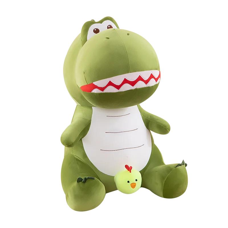 35cm Hoher Hühner-Dinosaurier Plüschtier Niedlich Kindergeburtstag Feiertagsgeschenk Puppe Lustig Lustig Kreative Dekoration Kissen 35cm beige