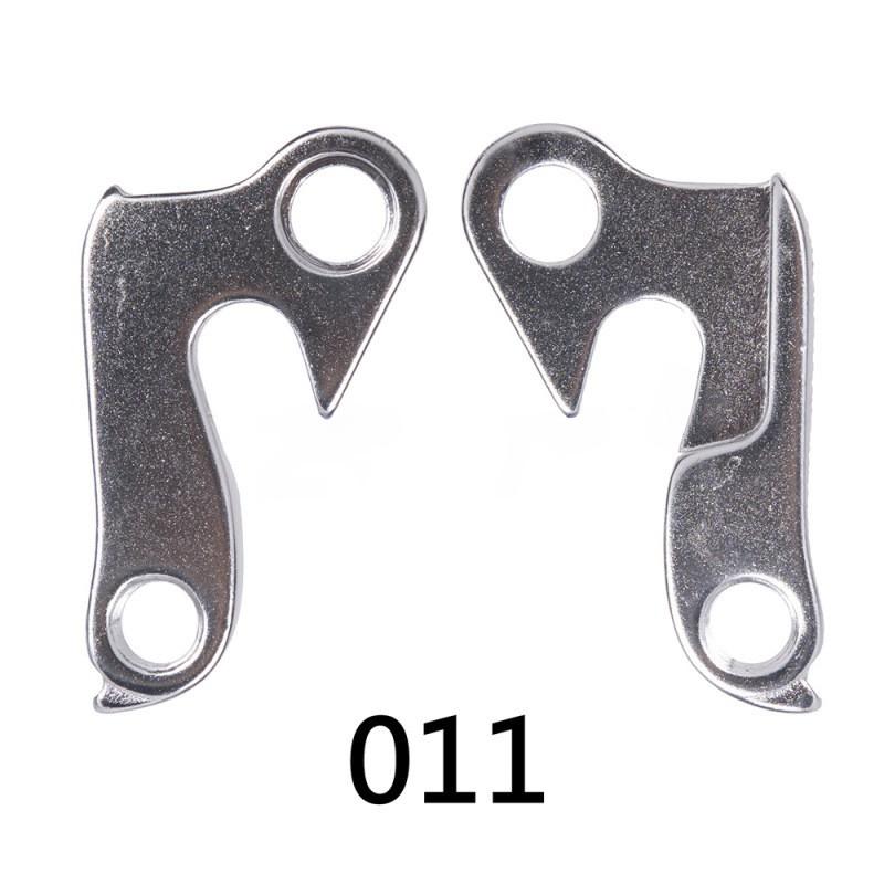 Fahrrad-Umwerfer-Aufhänger-Haken, hinten, für Mech, Fahrradzubehör, Schwarz, Silber 011