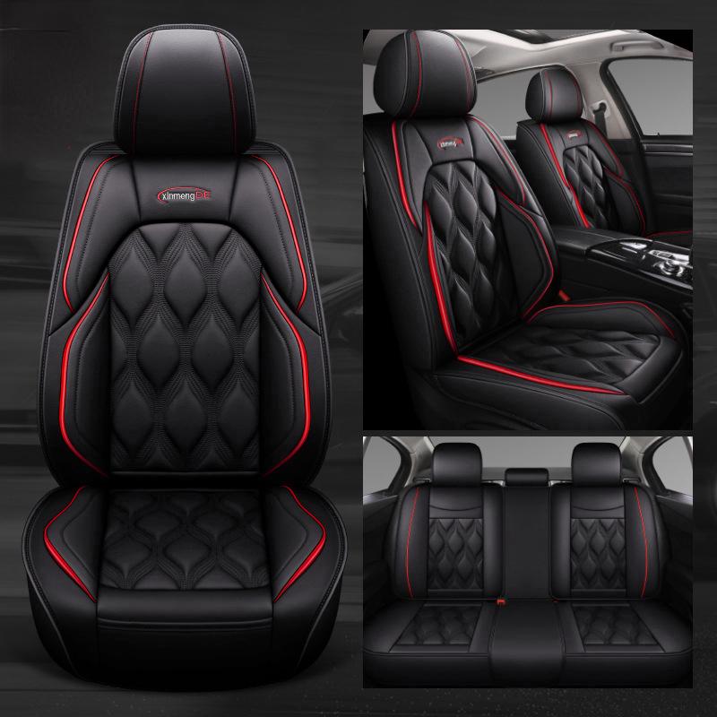 Universal Auto Sitz Abdeckung PU Leder Auto Sitzbezüge Auto Sitz Abdeckung Fahrzeug Seat Protector Auto Styling Innen Zubehör