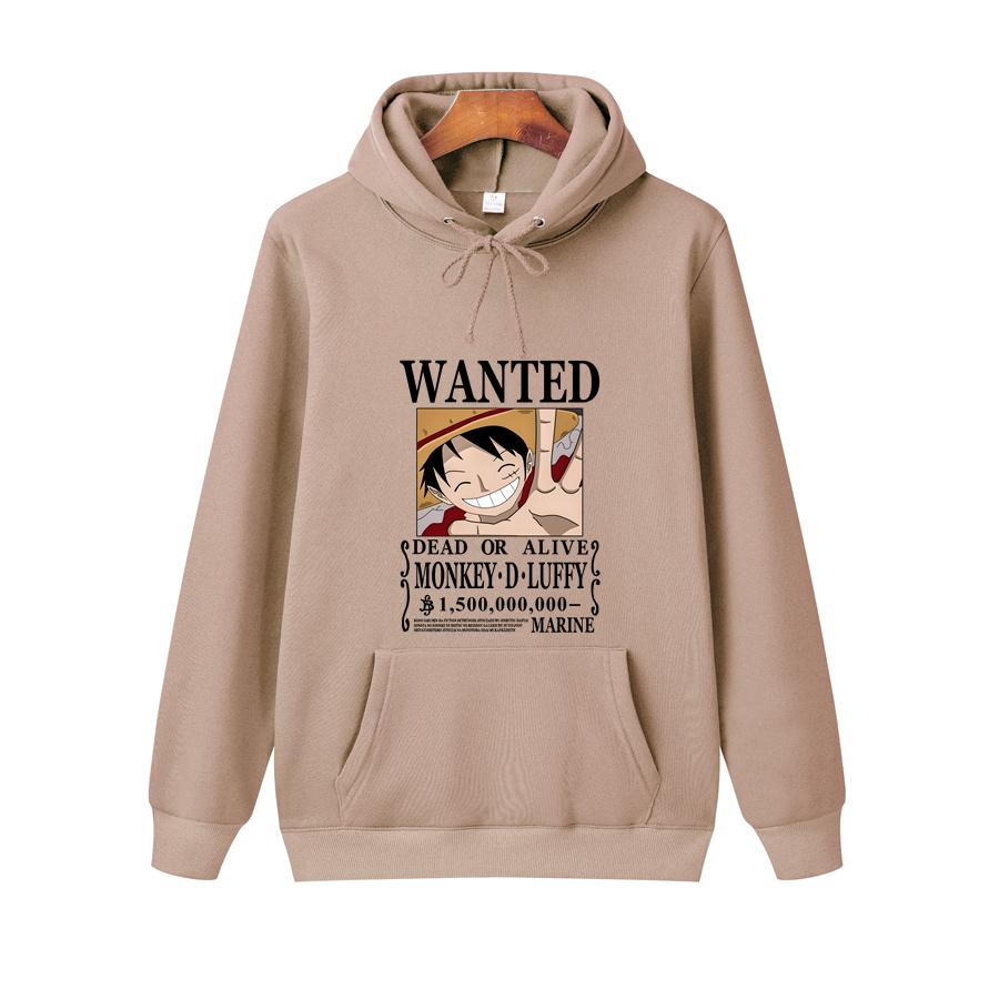 Neue Cartoon Anime One Piece Winter Manga Hoodie Männer Casual Streetwear Luffy Cool Zoro Sweatshirt Grafik Hip Hop Hoody Unisex S