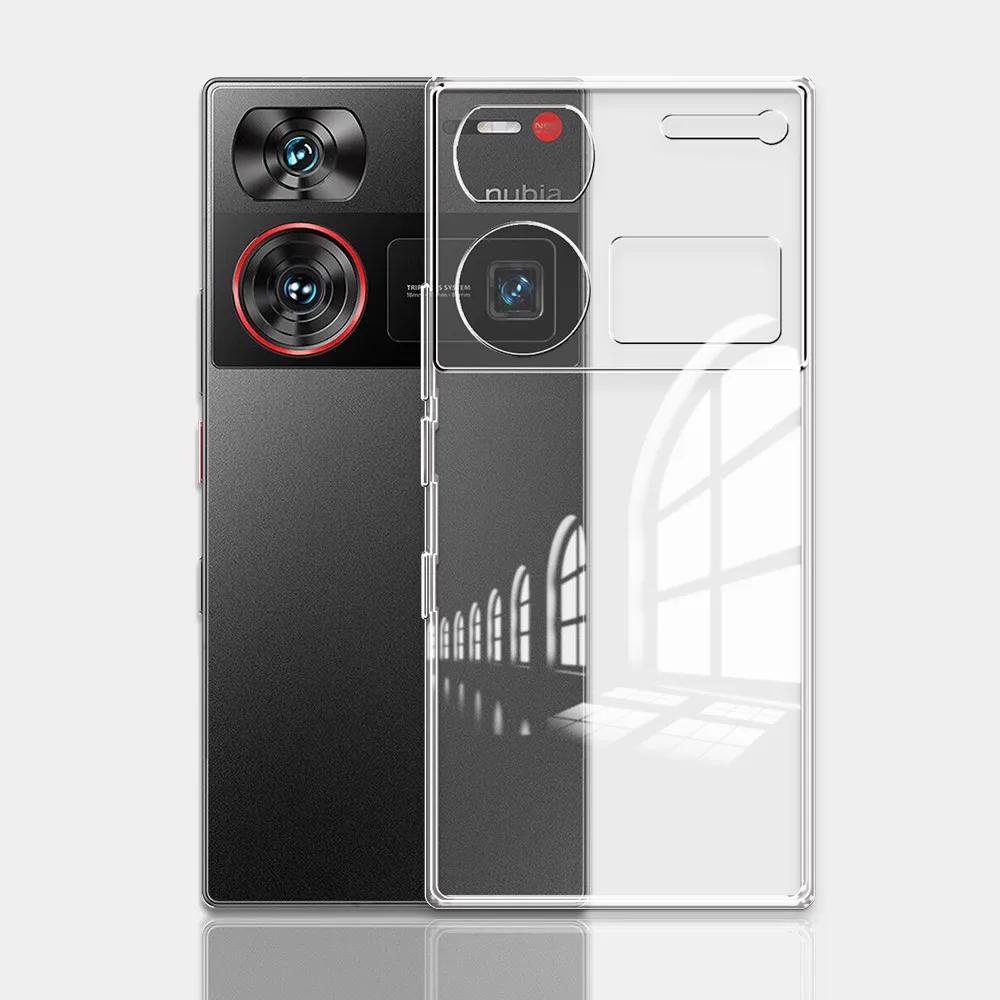 Für ZTE Nubia Z60 Ultra Hülle Klar Weiches Silikon Schützende Handyhülle Für ZTE Nubia Z60 Ultra NX721J Hülle Stoßfeste Rückseite ZTE Nubia Z60 Ultra reinfarbig