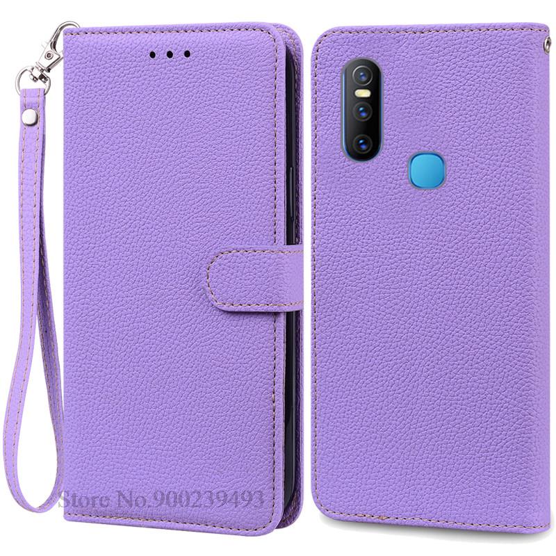 Für Vivo V15 Hülle Vivo 1819 Hülle Leder Wallet Flip Case Für Vivo V15 V 15 Silikonhülle Vivo 1819 Hülle Coque Fundas Etui Vivo V15 (Vivo 1819)