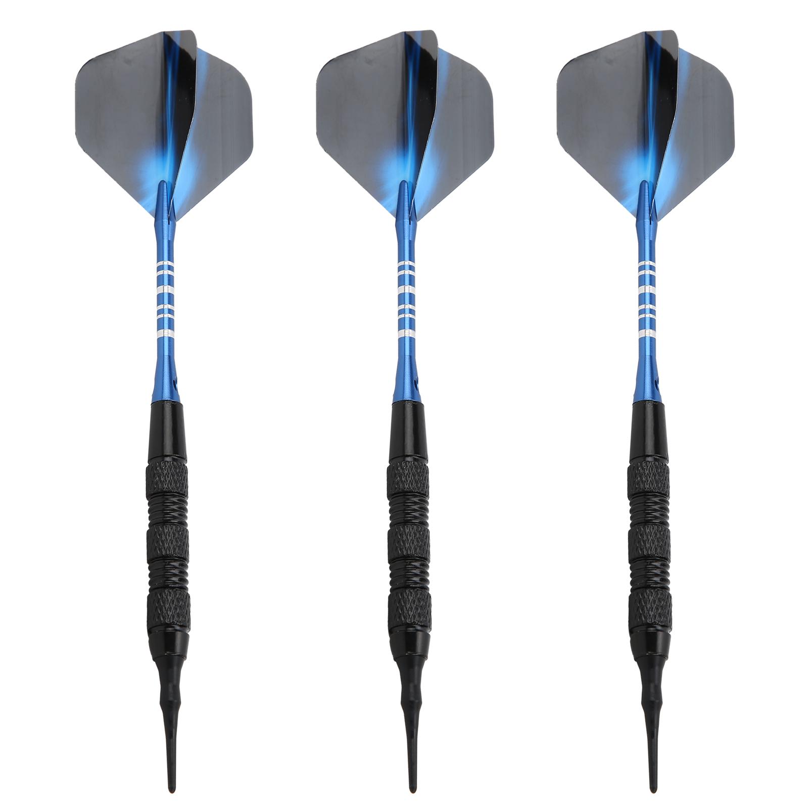 3 Stück Sicheres Kunststoff-Dartset Hochwertige Darts für Anfänger Amateure Gelegenheitsspieler