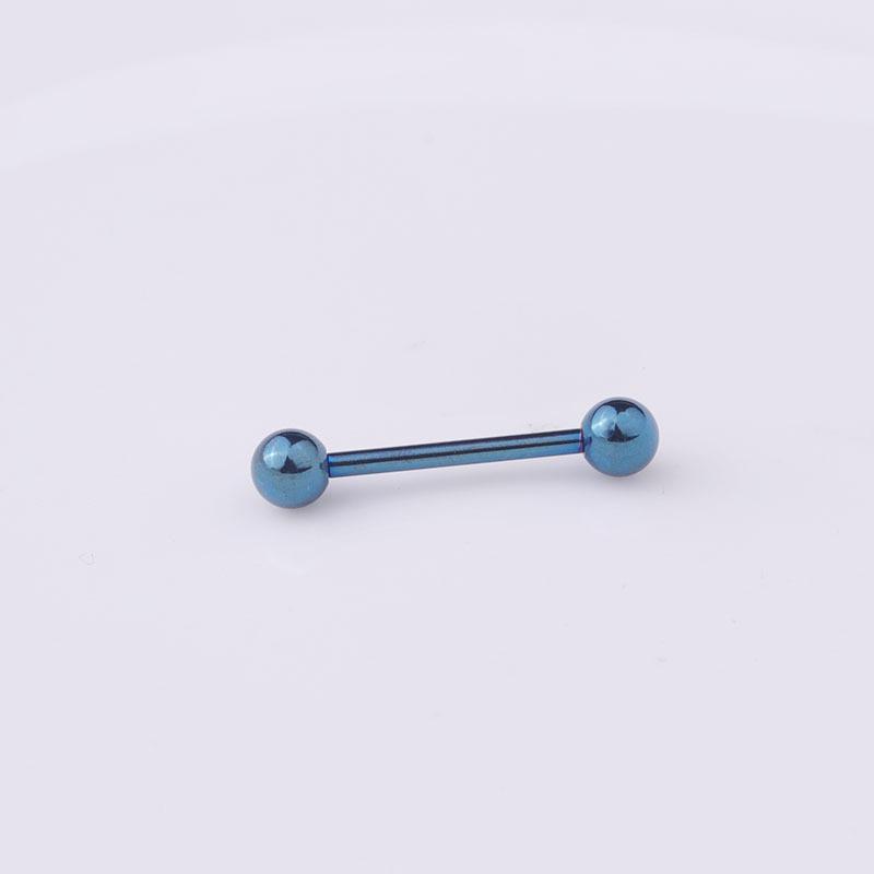 Klassischer Euramerican chirurgischer Edelstahl-Knorpelnagel-Zungennagel-Helix-Piercing-Schmuck 6mm 19mm 1pc